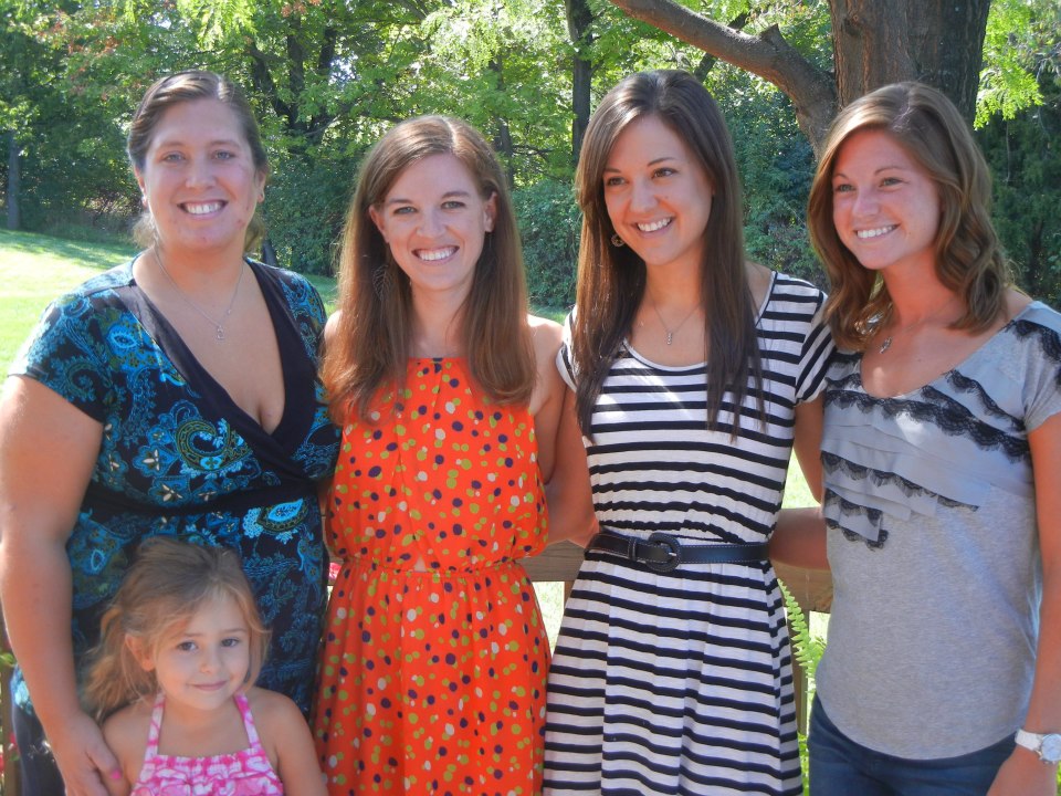 Some of my cousins at my Cincinnati bridal shower.
