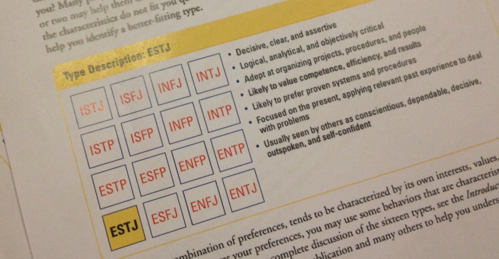 ESTJ Myers Briggs