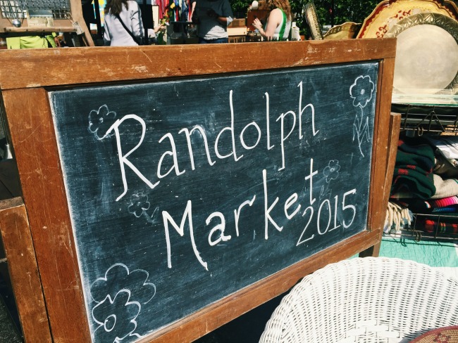 Randolph Street Market in Chicago