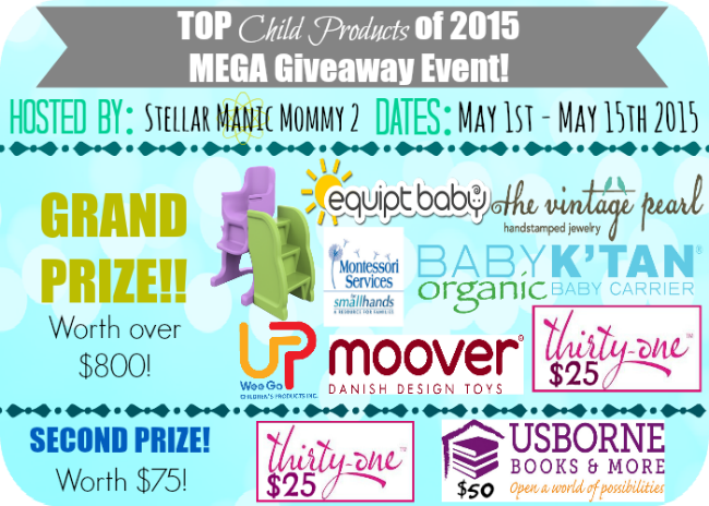 Mega Giveaway with Top Child Products