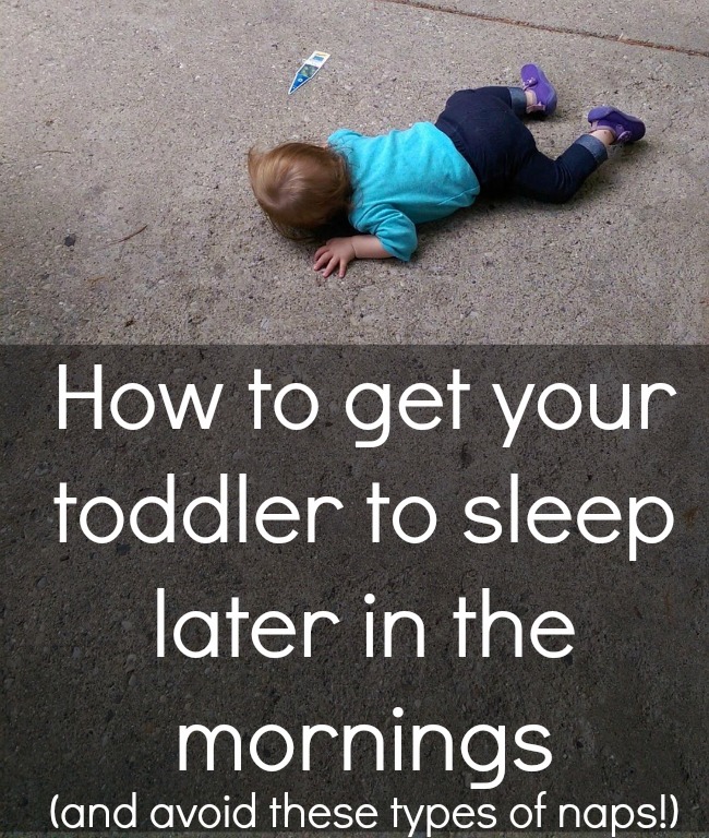 How to 'fix' the problem of an early rising toddler.