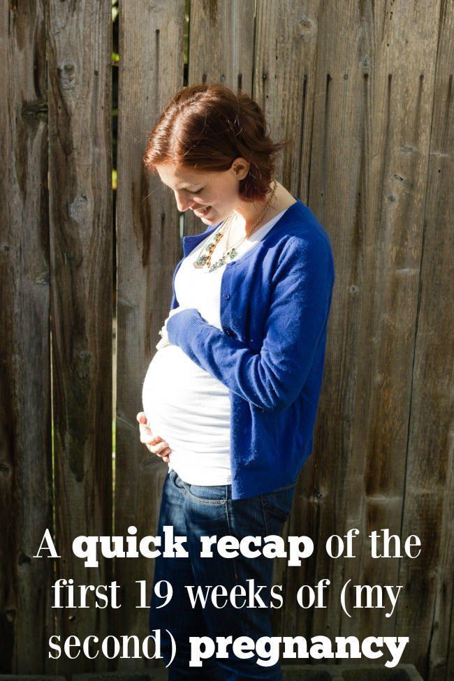 Thoughts during the first 19 weeks of my second pregnancy