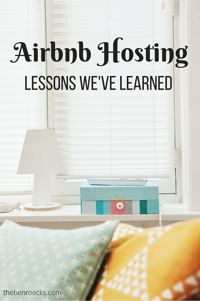 Lessons Learned as Airbnb Hosts