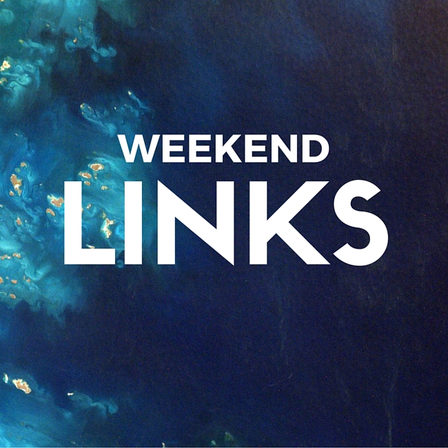 Weekend Links