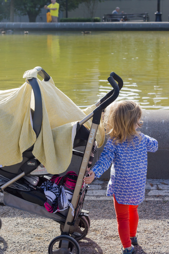 Hemmed In Carseat Canopy