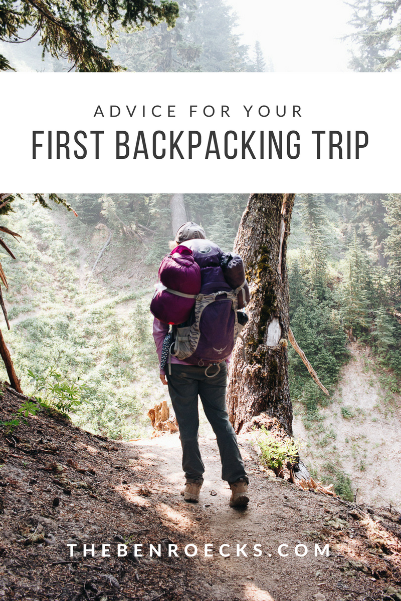 Advice for your first backpacking trip