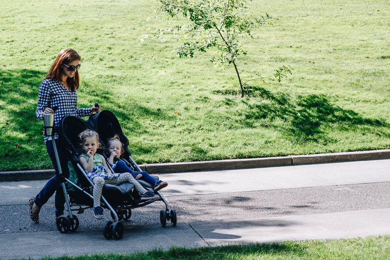 Being out and about with two toddlers is always a challenge Naptime Chai