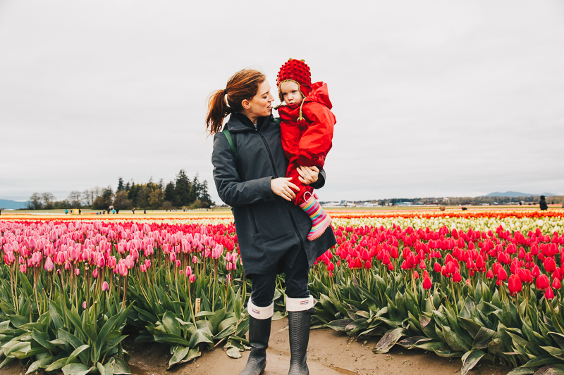 Tips for visiting the tulip fields in Washington (with toddlers)!