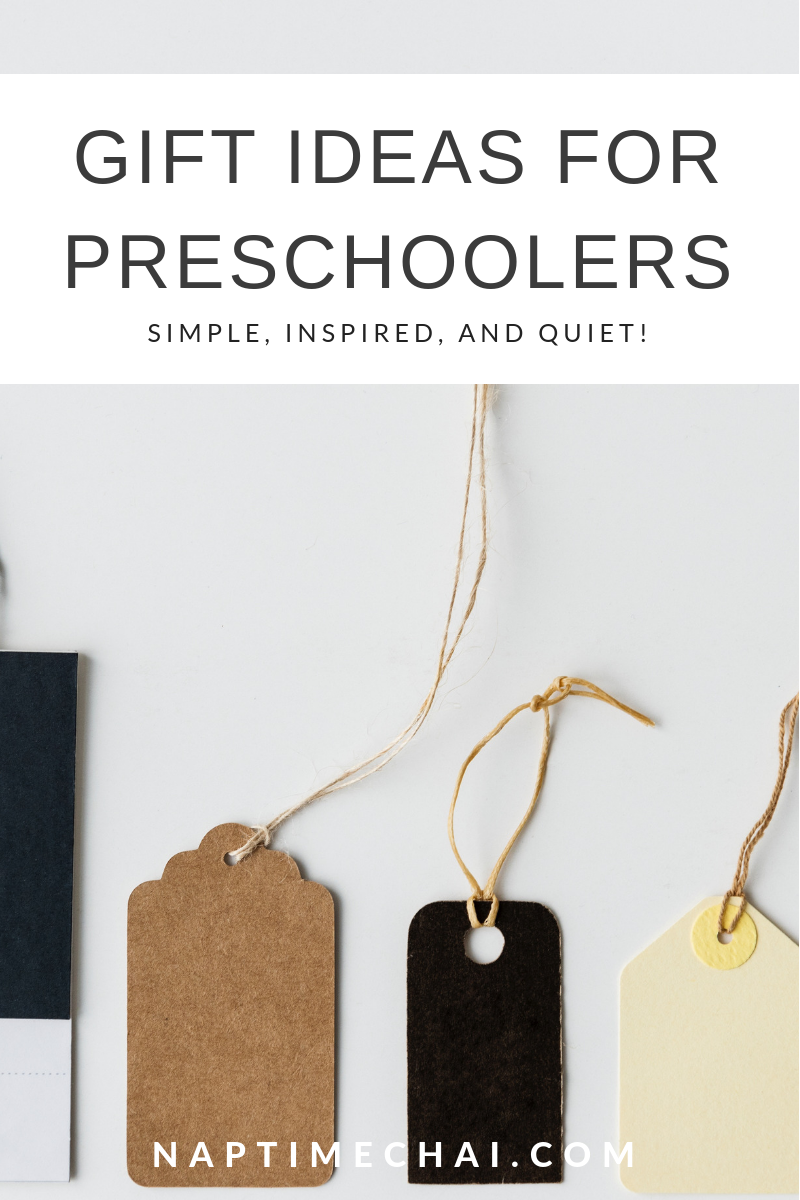 Gift Ideas for Preschoolers