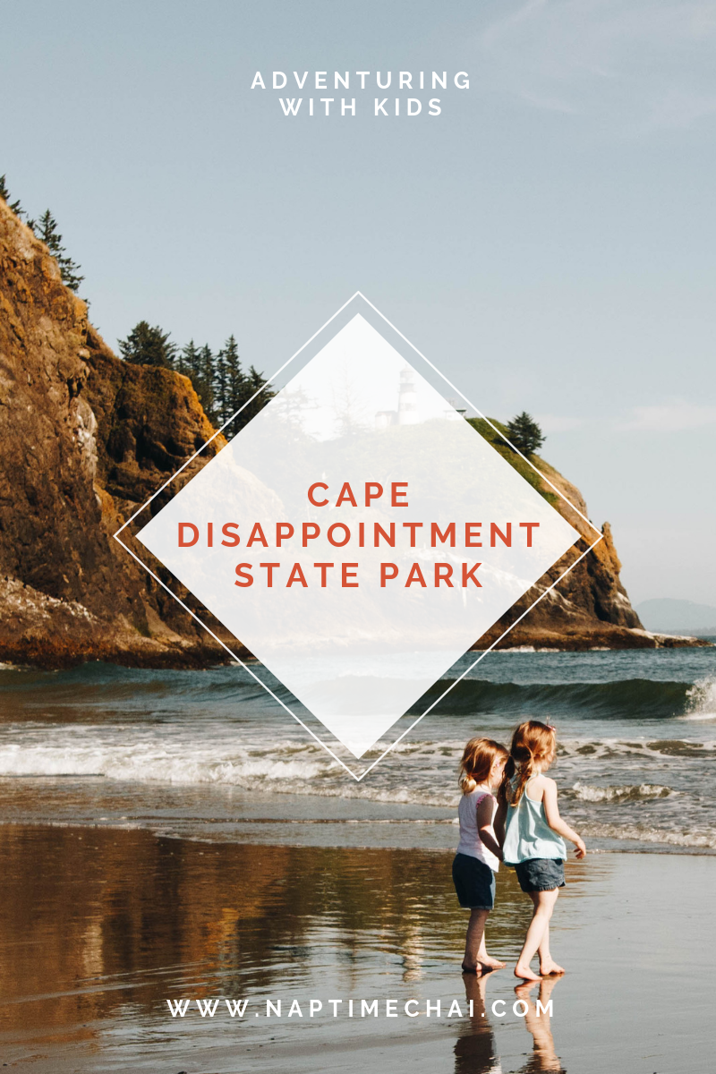 A fun weekend trip from Seattle or Portland! A summary of our experience camping at Cape Disappointment State Park with young kids.