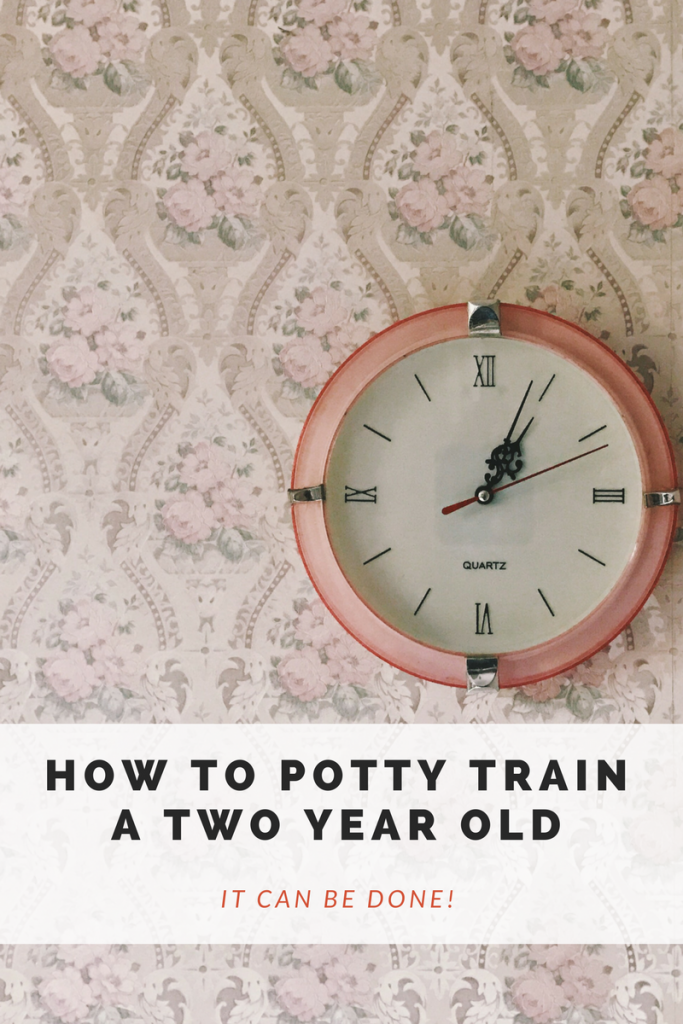 Potty Training A Two Year Old Naptime Chai